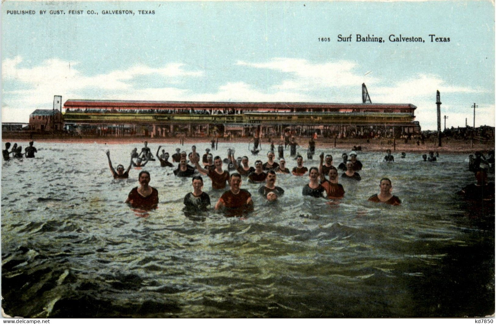 Galveston - Surf Bathing - Other & Unclassified