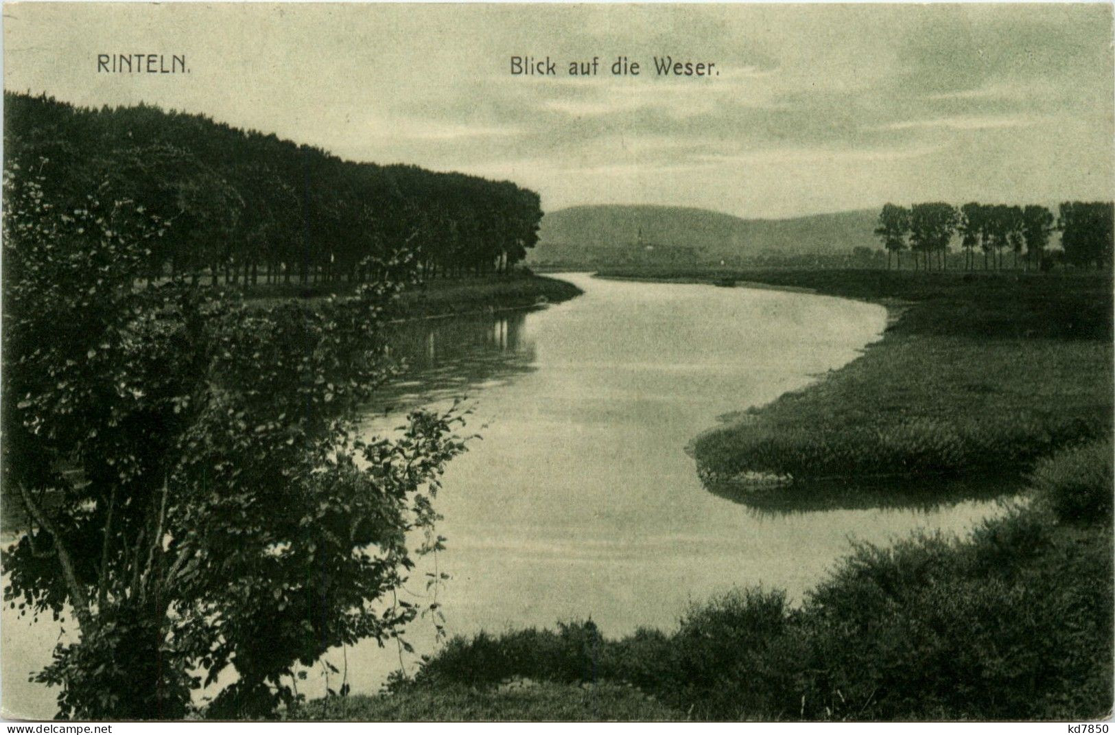 Rinteln - Blick Auf Die Weser - Rinteln