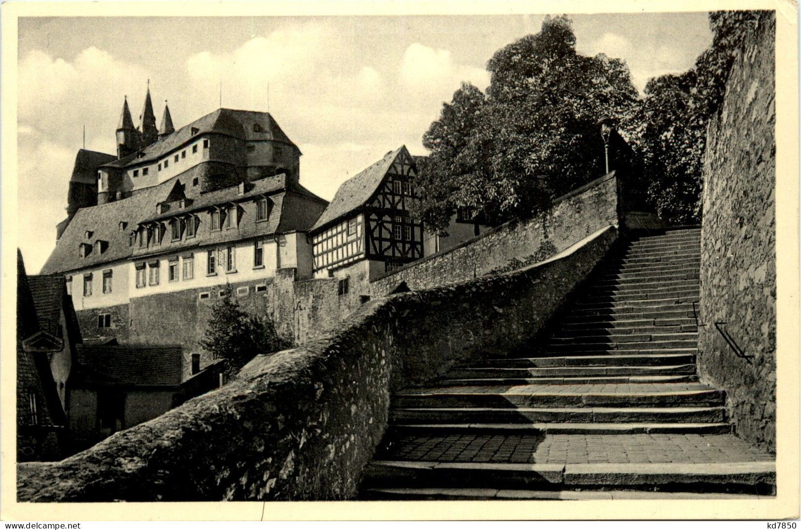 Diez A D Lahn - Schlosstreppe - Diez