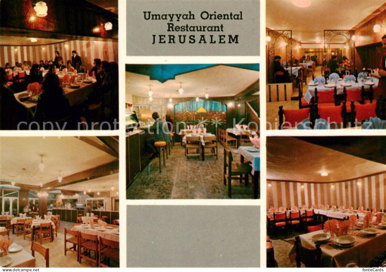 73862420 Jerusalem  Yerushalayim Israel Umayyah Oriental Restaurant Gastraeume  - Israël