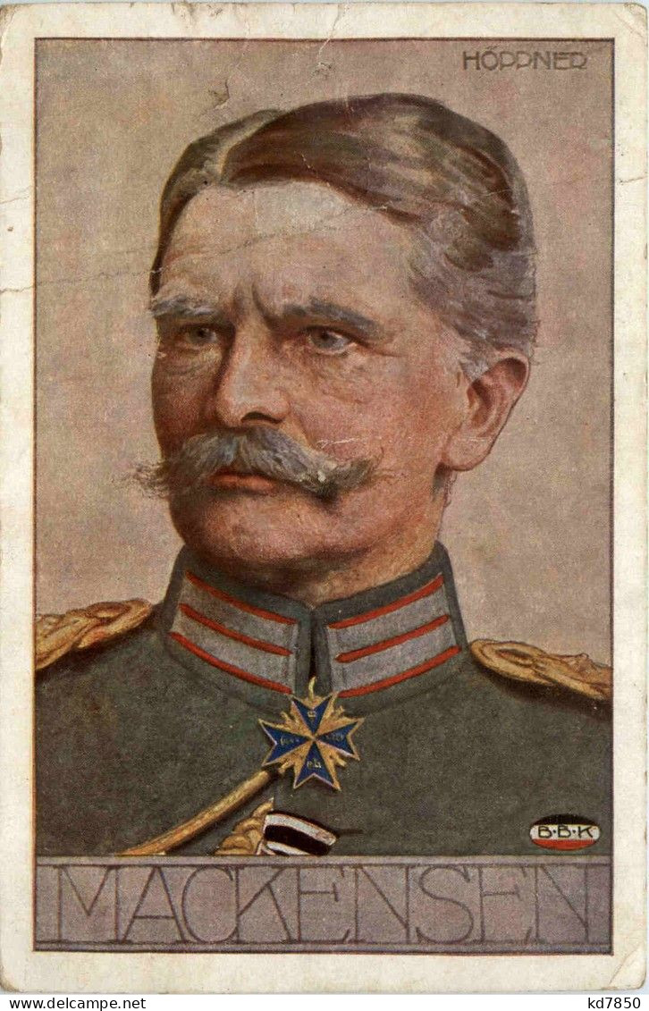 Generalfeldmarschall Von Mackensen - Politische Und Militärische Männer