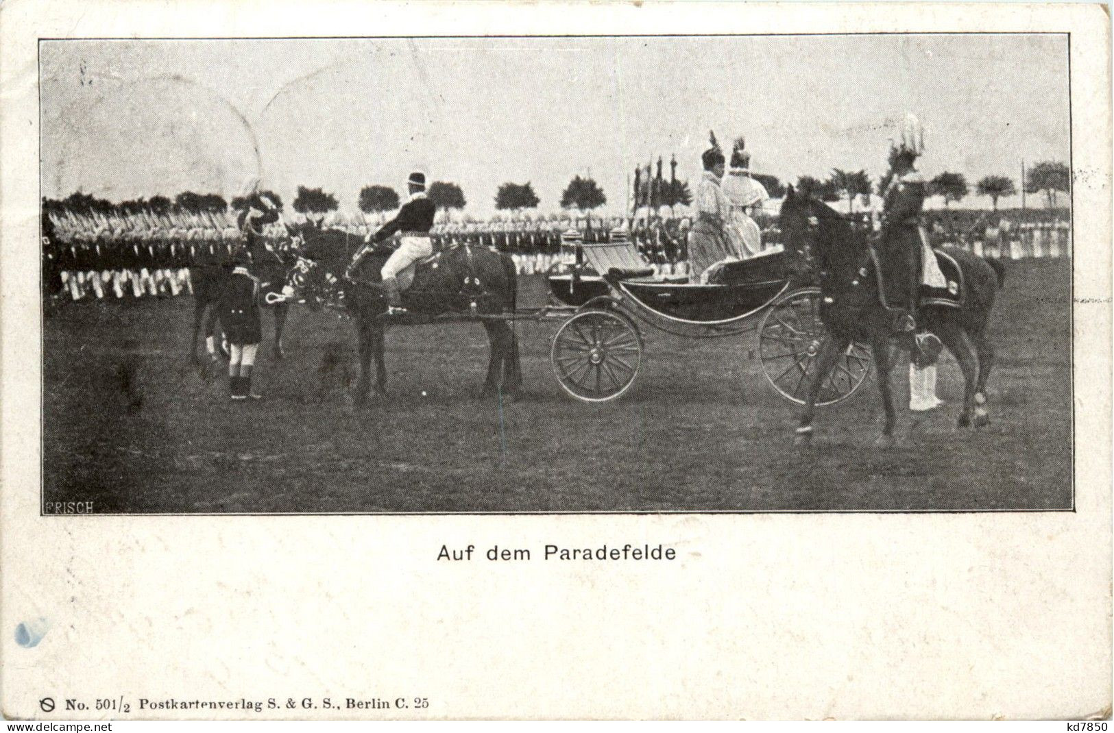 Kaiser Wilhelm Auf Dem Paradefelde - Royal Families