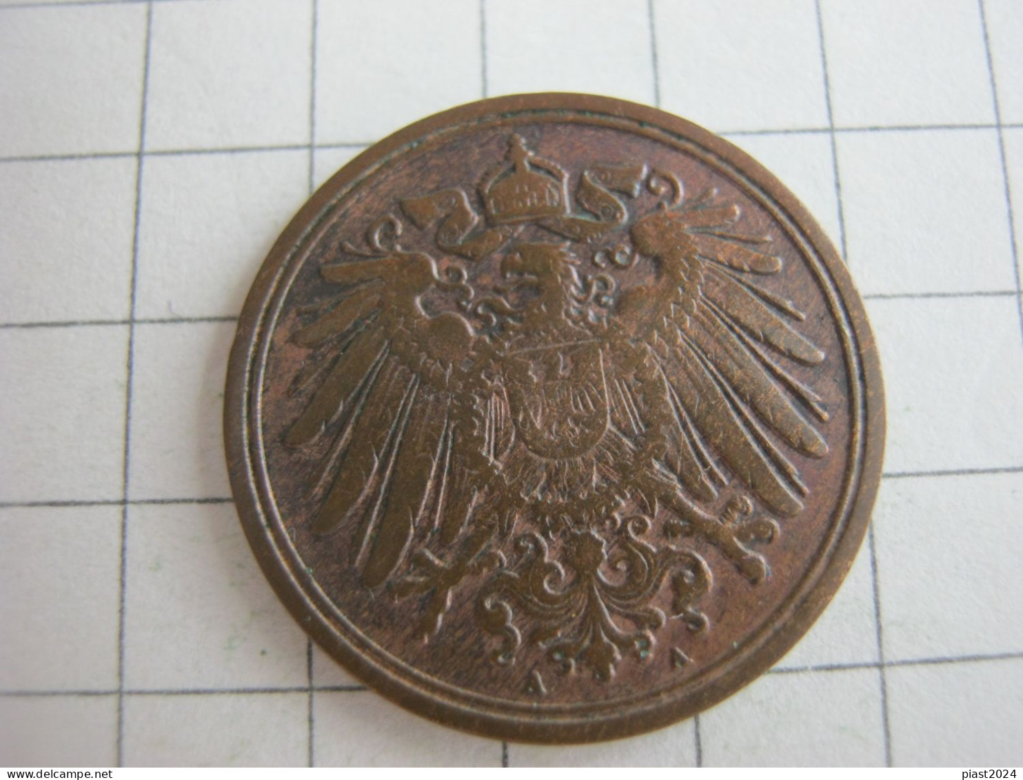 Germany 1 Pfennig 1893 A - 1 Pfennig