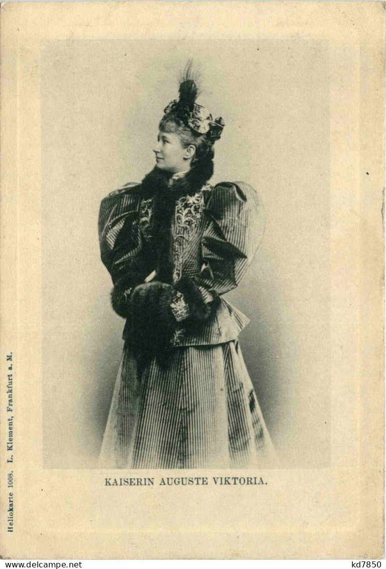 Kaiserin Augusta Victoria - Royal Families