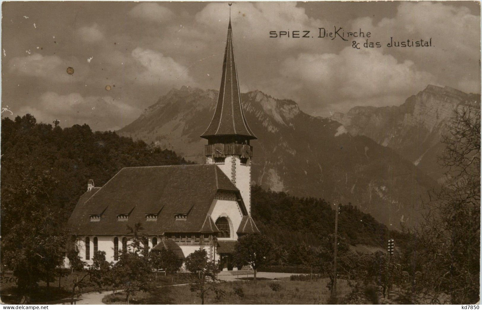 Spiez - Die Kirche - Spiez