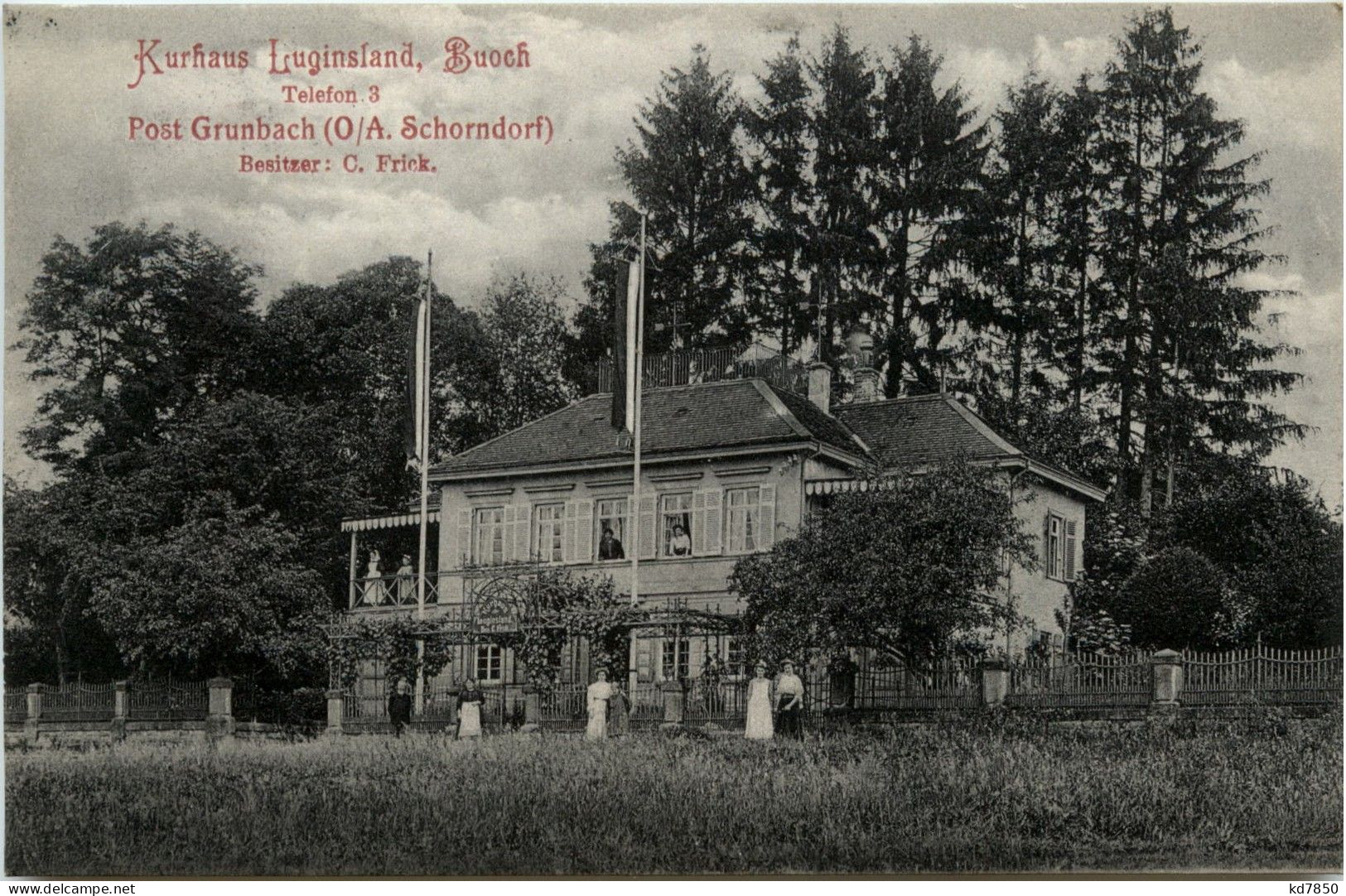 Grunbach Schorndorf - Kurhaus Luginsland Buoch - Schorndorf