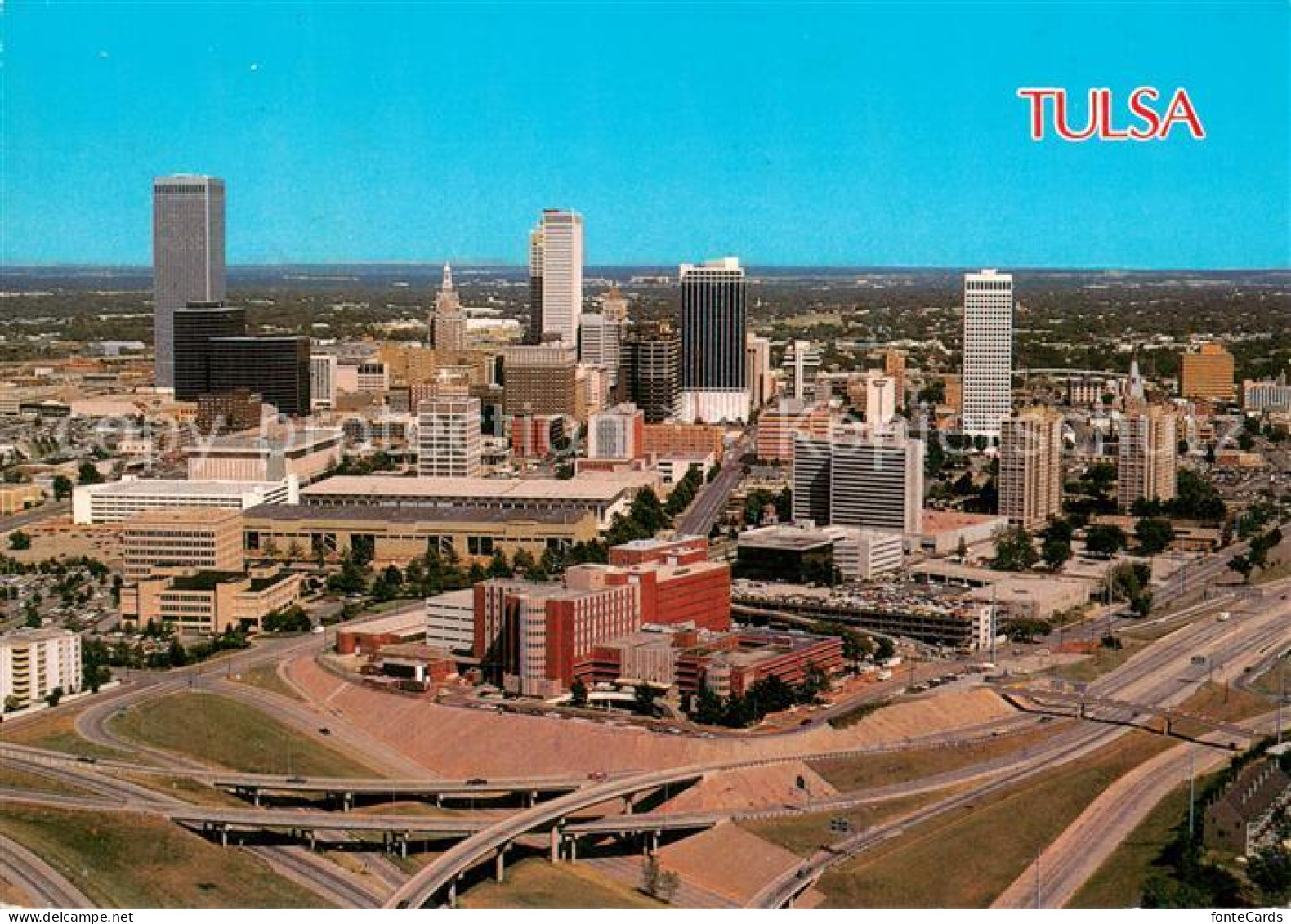 73848131 Tulsa_Oklahoma_USA Fliegeraufnahme - Altri & Non Classificati