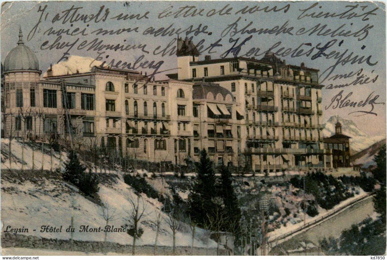 Leysin - Hotel Du Mont Blanc - Leysin