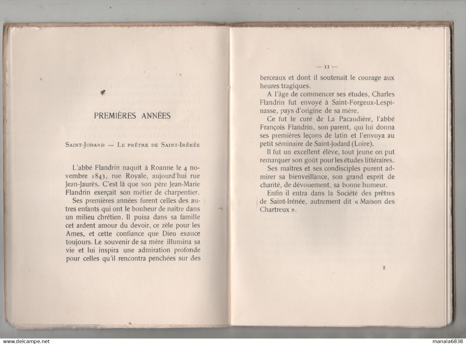 Le Bon Père Flandrin Guy Dumoulin Audin Lyon - Religione