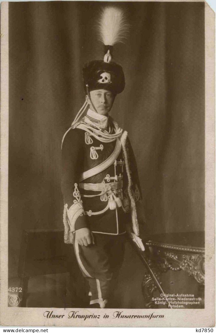 Kronprinz In Husarenuniform - Case Reali