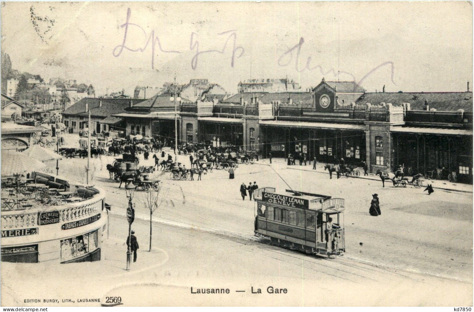 Lausanne - La Gare - Tram - Lausanne