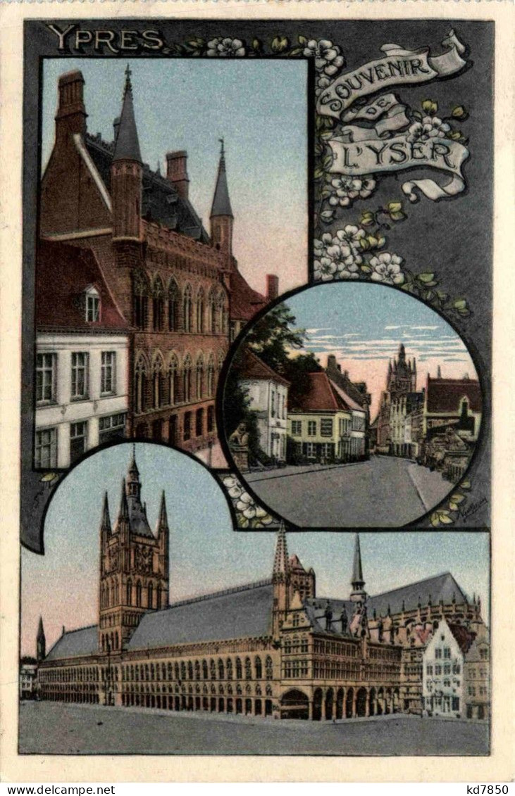 Ypres - Souvenir De L Yser- Feldpost - Ieper