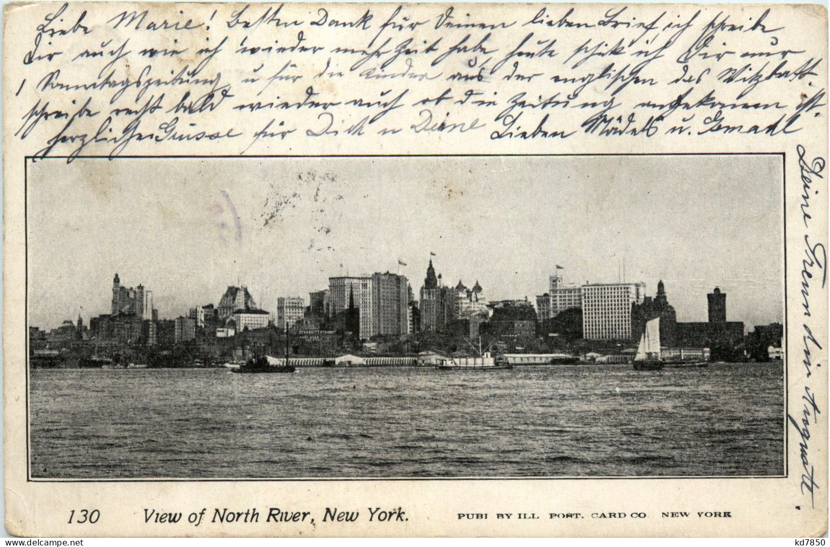 New York - View Of Noth River - Altri & Non Classificati