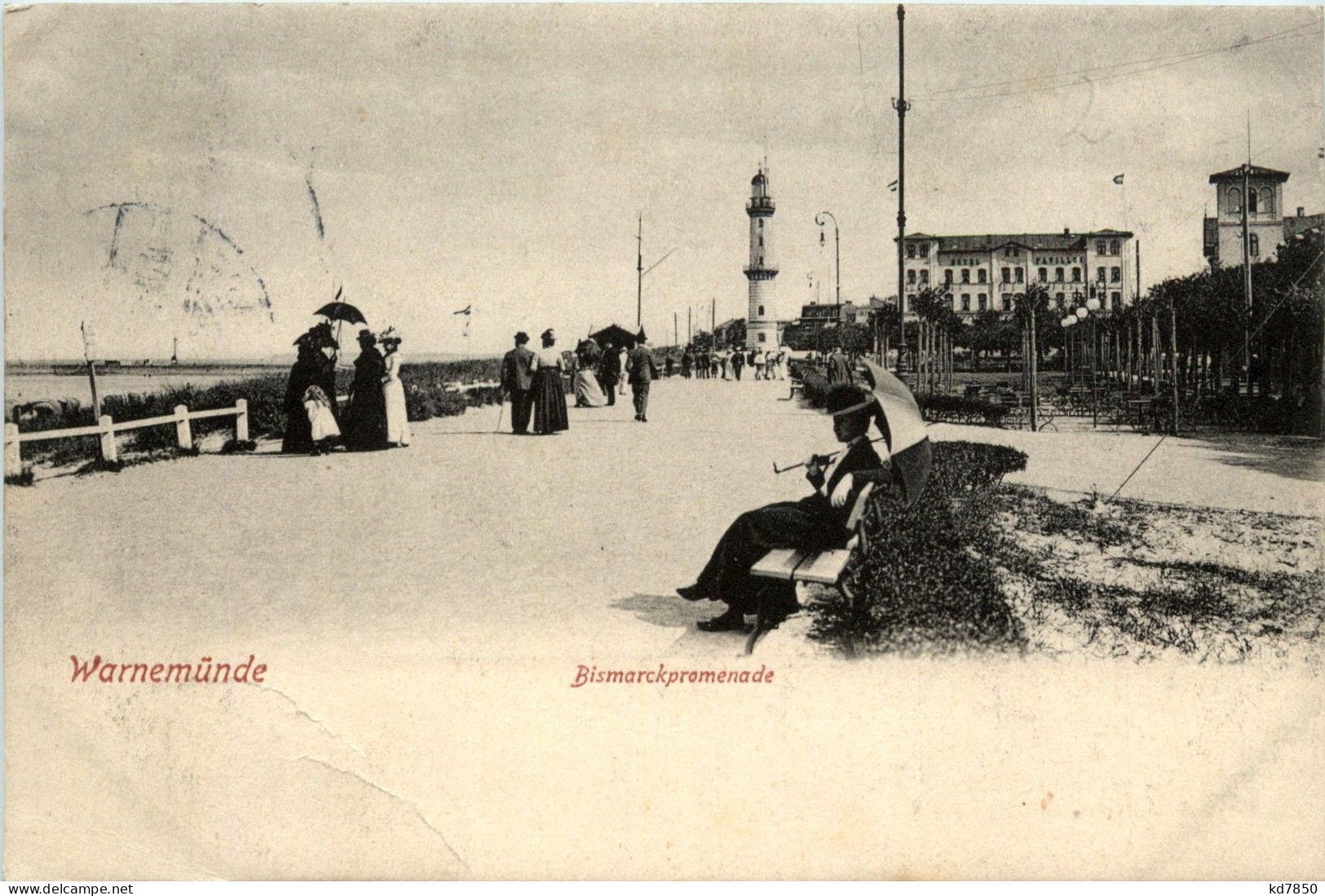 Warnemünde - Bismarckpromenade - Rostock