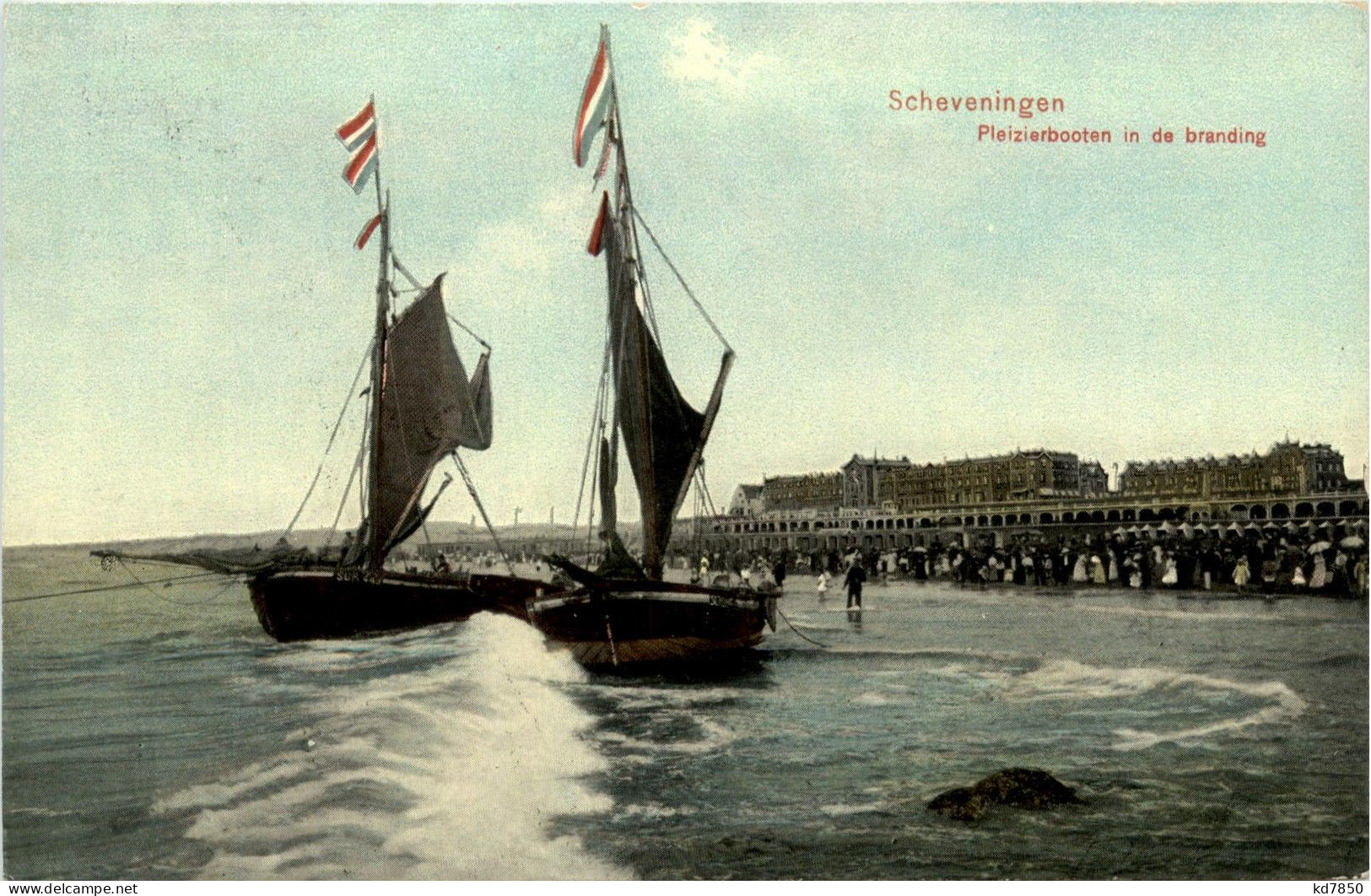 Scheveningen - Pleizierbooten - Scheveningen