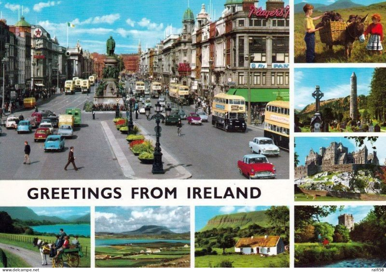 5 AK Irland / Ireland * Greetings From Ireland - 5 Mehrbildkarten Mit Sehenswürdigkeiten Und Landschaften * - Other & Unclassified