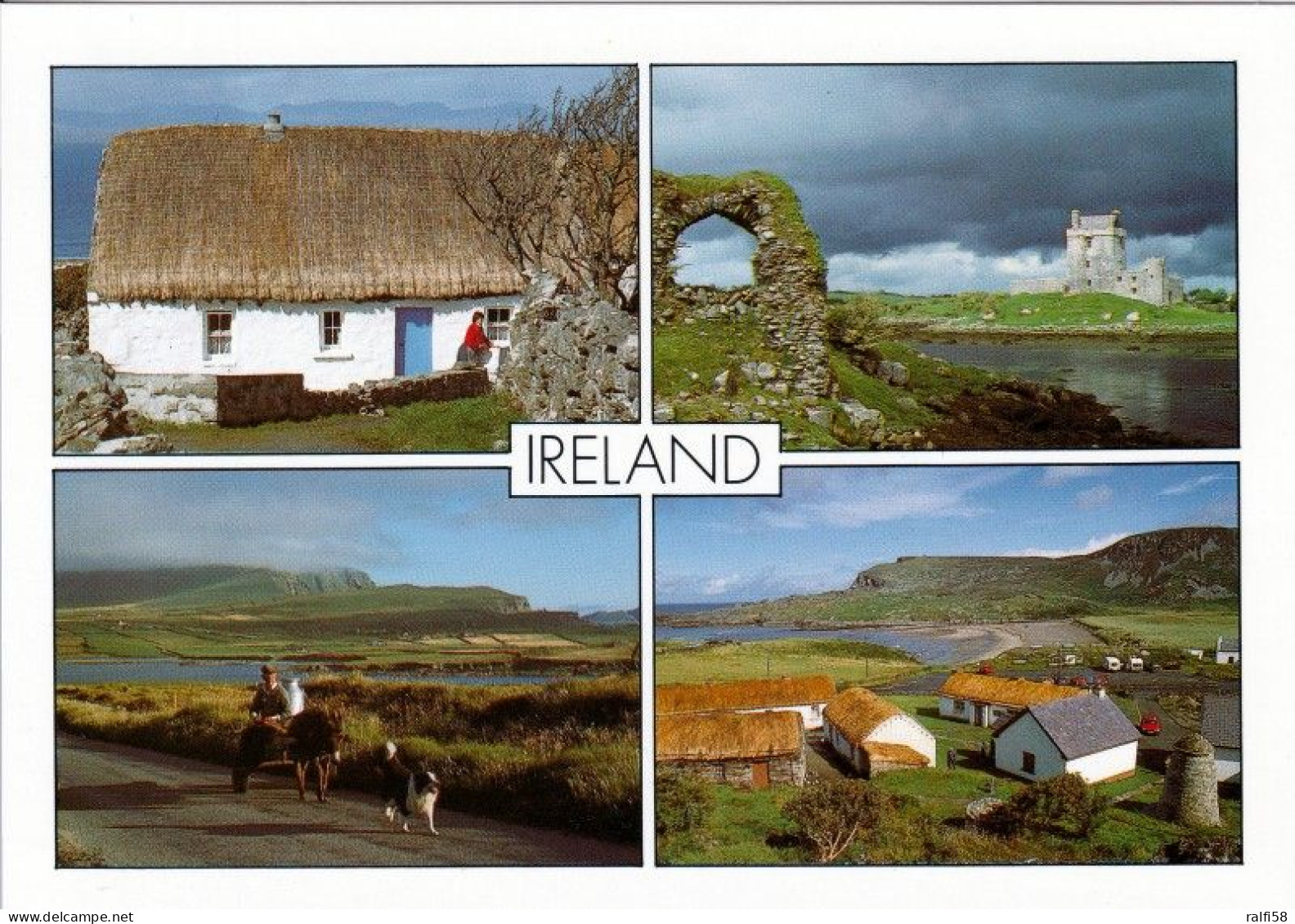 5 AK Irland / Ireland * Greetings From Ireland - 5 Mehrbildkarten Mit Sehenswürdigkeiten Und Landschaften * - Sonstige & Ohne Zuordnung