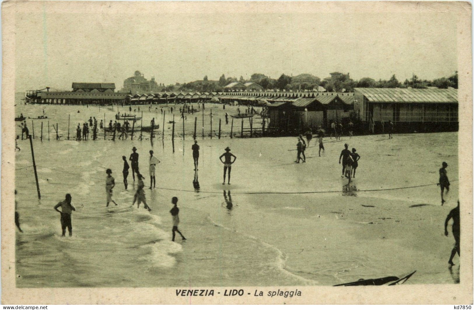 Venezia-Lido - La Spiaggia - Venezia (Venedig)