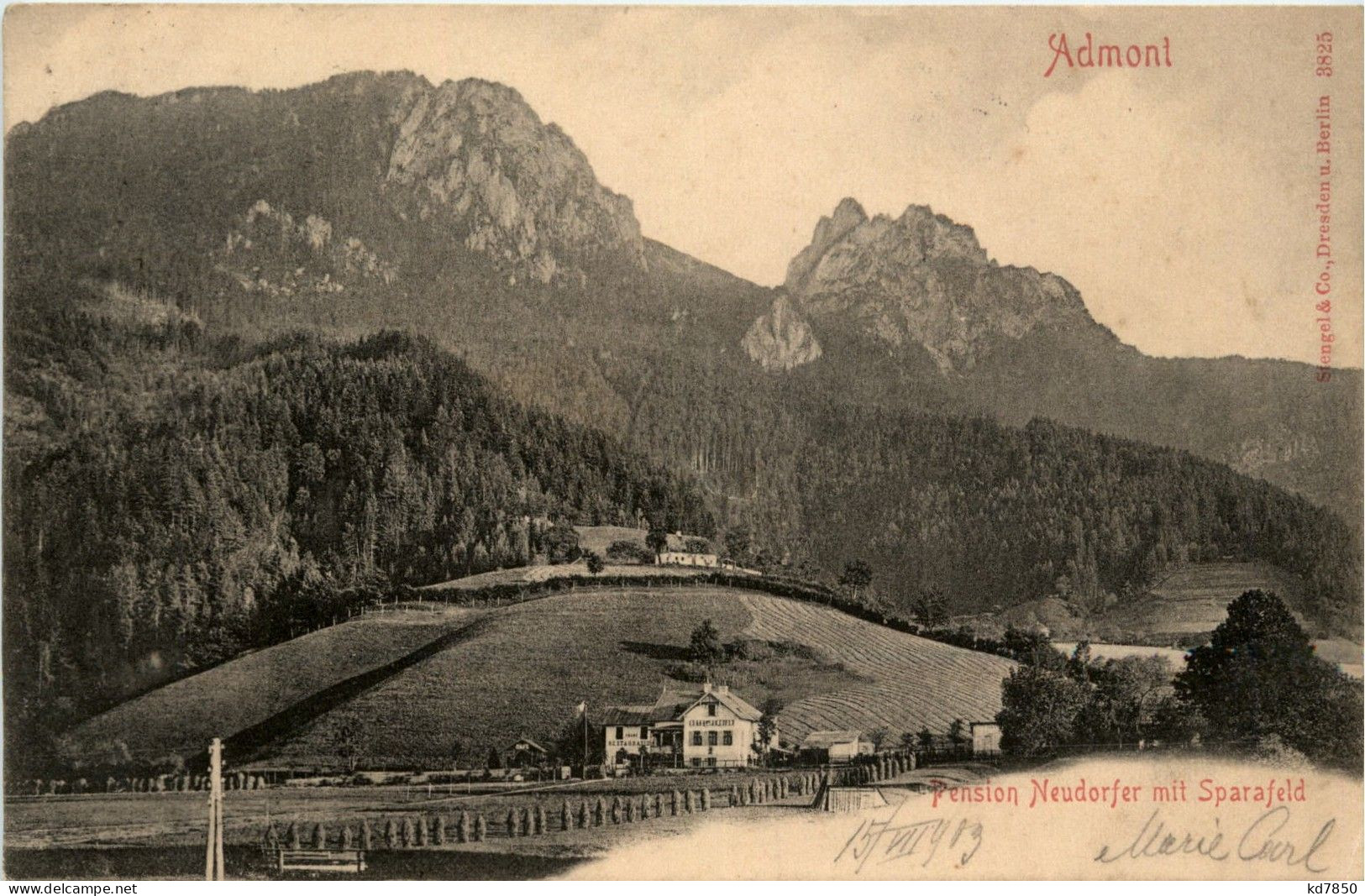 Admont Und Gesäuse/Steiermark - Admont: Pension Neudorfer Mit Sparafeld - Admont