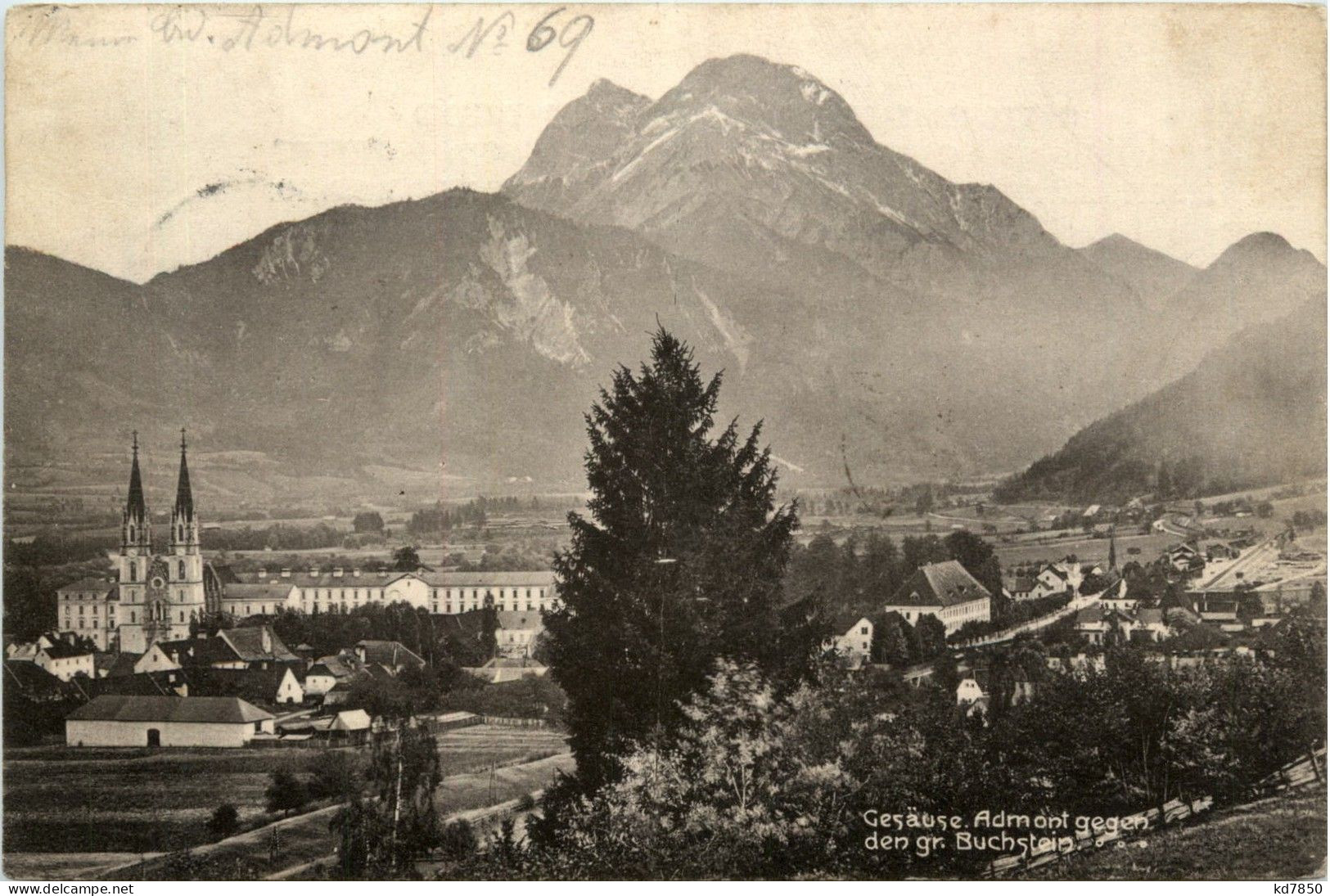 Admont Und Gesäuse/Steiermark - Admont Gegen Den Gr. Buchstein - Admont