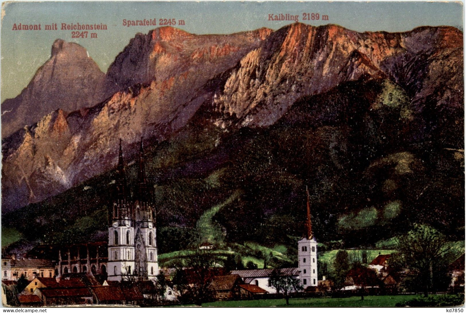 Admont Mit Reichenstein, Sparafeld Und Kaibling - Admont