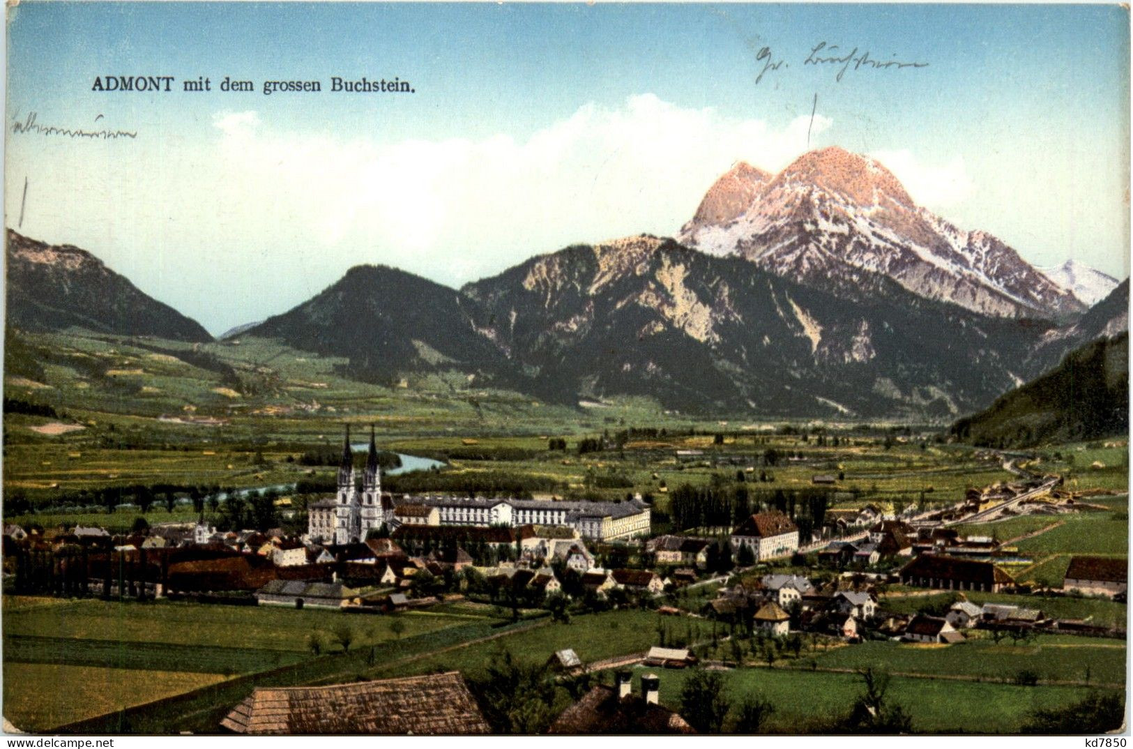 Admont Und Gesäuse/Steiermark - Admont Mit Dem Grossen Buchstein - Admont