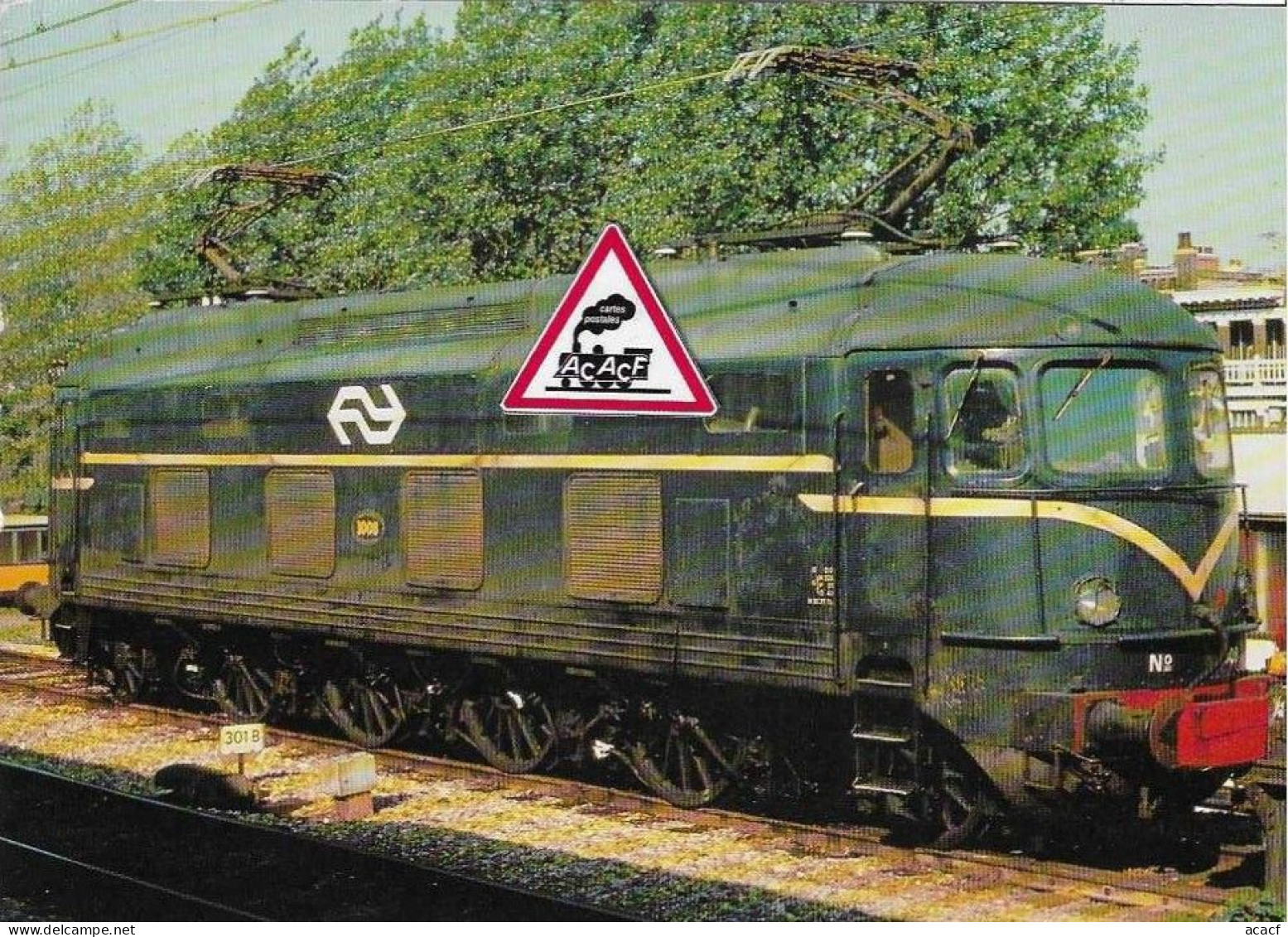 5654/20 - Loco électrique 1008 Des NS, à Zwijndrecht (Pays-Bas) - - Equipo