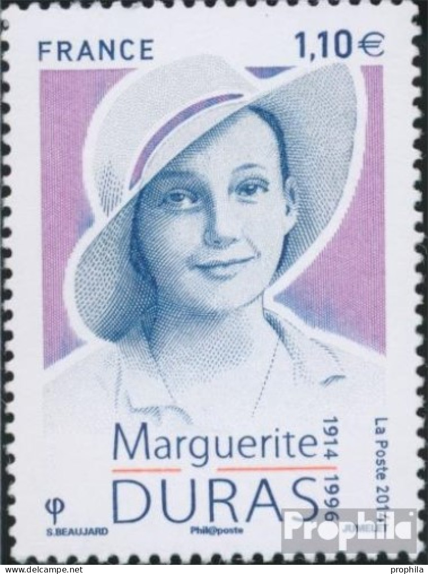 Frankreich 5816 (kompl.Ausg.) Postfrisch 2014 Marguerite Duras - Neufs