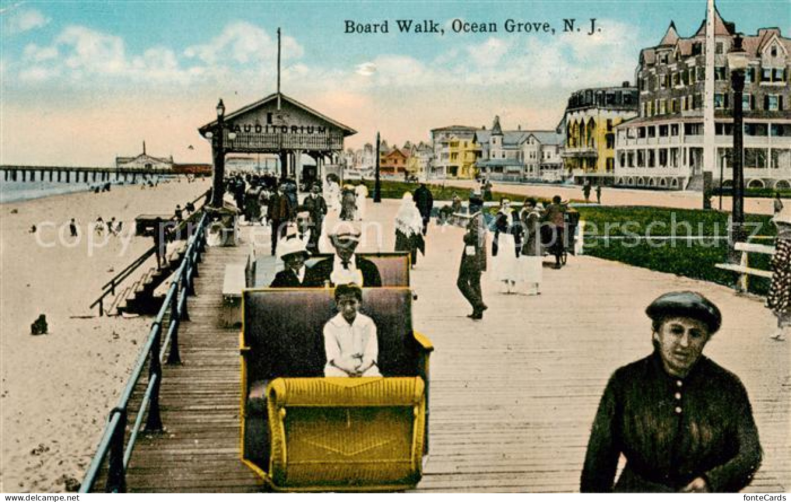 73832604 Ocean_Grove_New_Jersey_USA Board Walk - Other & Unclassified