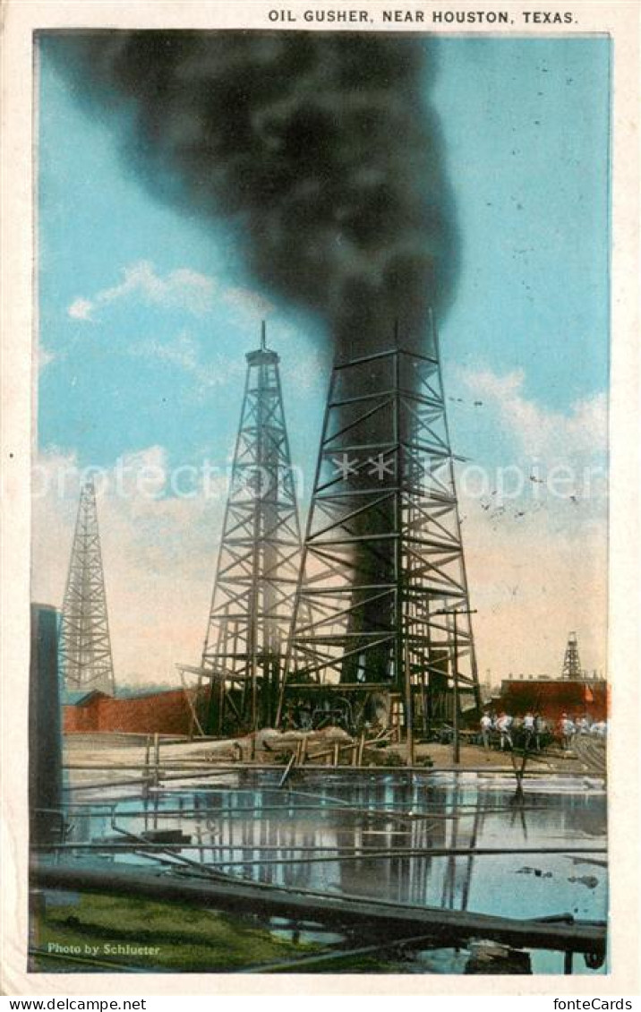 73832319 Houston__Texas_USA Oil Gusher - Other & Unclassified