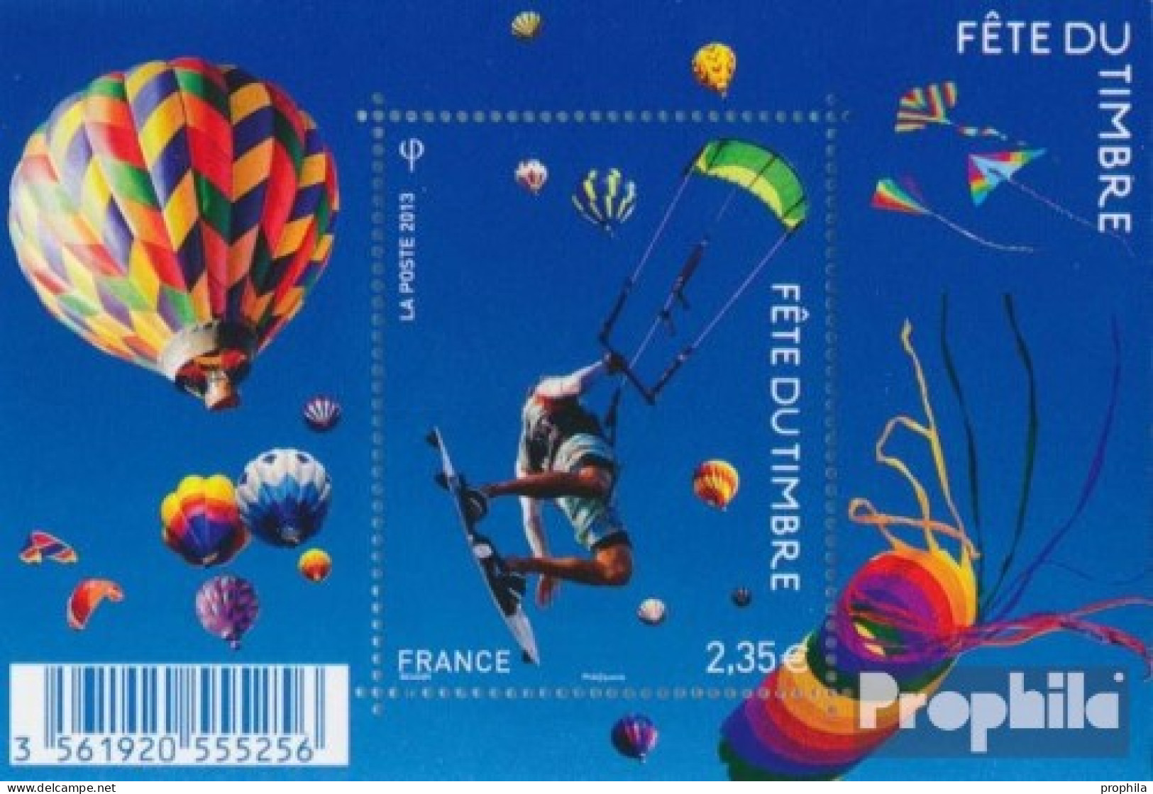 Frankreich Block235 (kompl.Ausg.) Postfrisch 2013 Heißluftballon - Unused Stamps