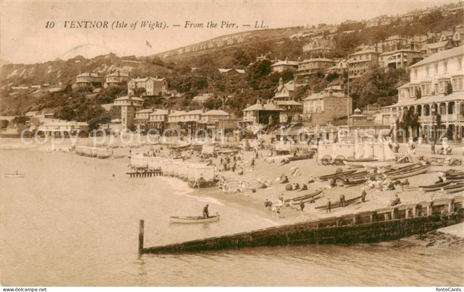 73830970 Ventnor Isle Of Wight UK From The Pier  - Altri & Non Classificati