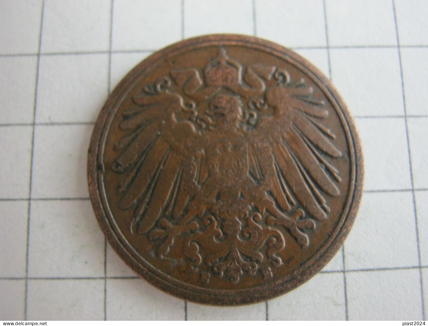 Germany 1 Pfennig 1896 E - 1 Pfennig