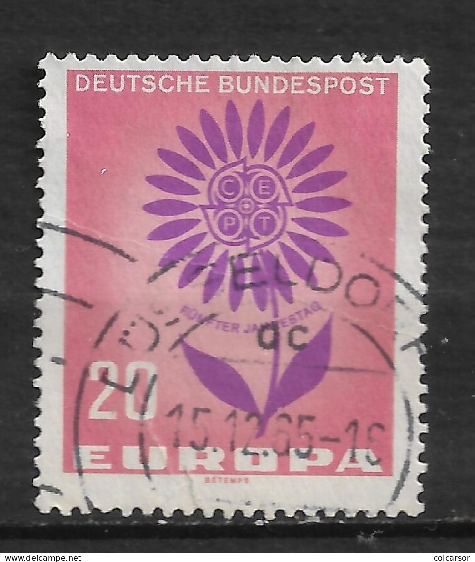 ALLEMAGNE   FÈDÉRALE N°  314 " EUROPA " - Gebraucht