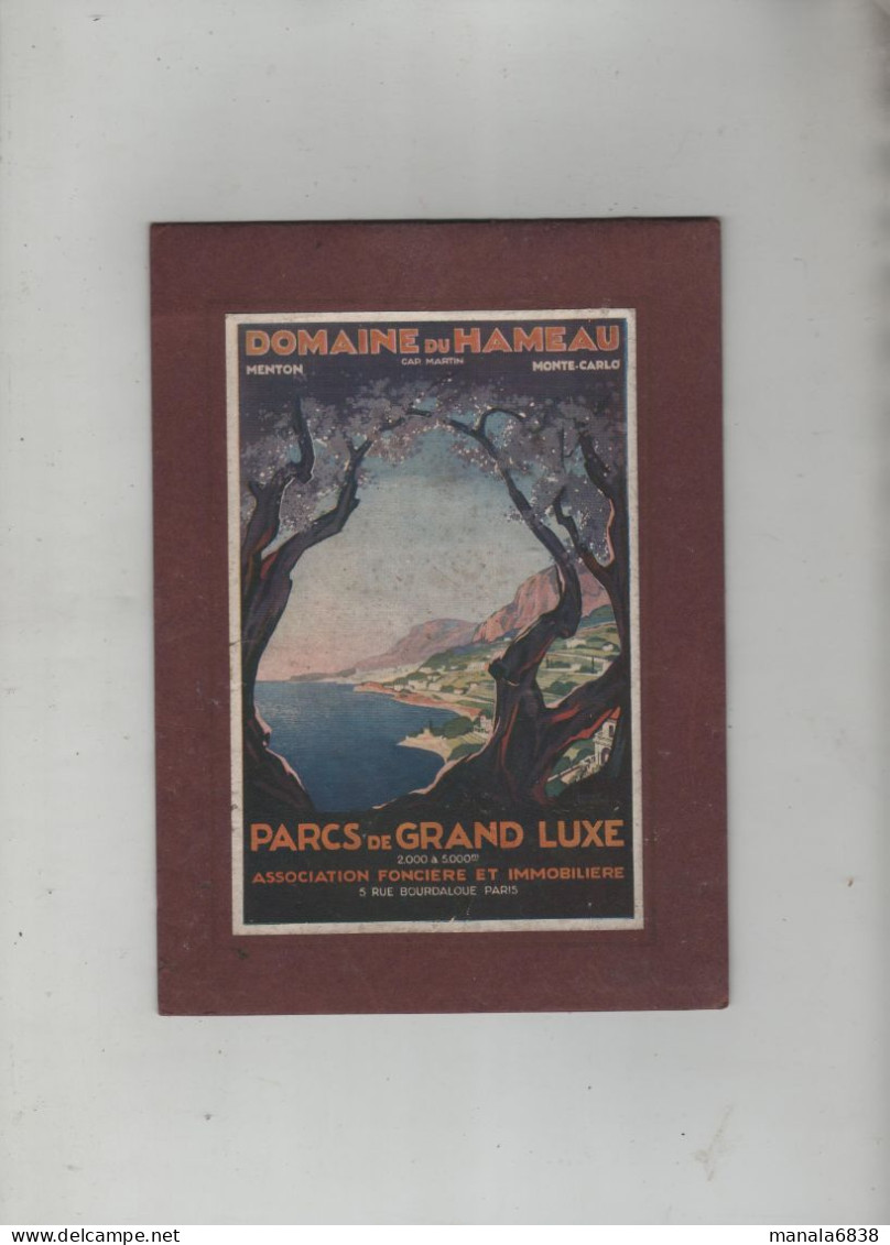 Domaine Du Hameau Menton Cap Martin Monte Carlo Parcs De Grand Luxe Association Foncière Et Immobilière - Religión