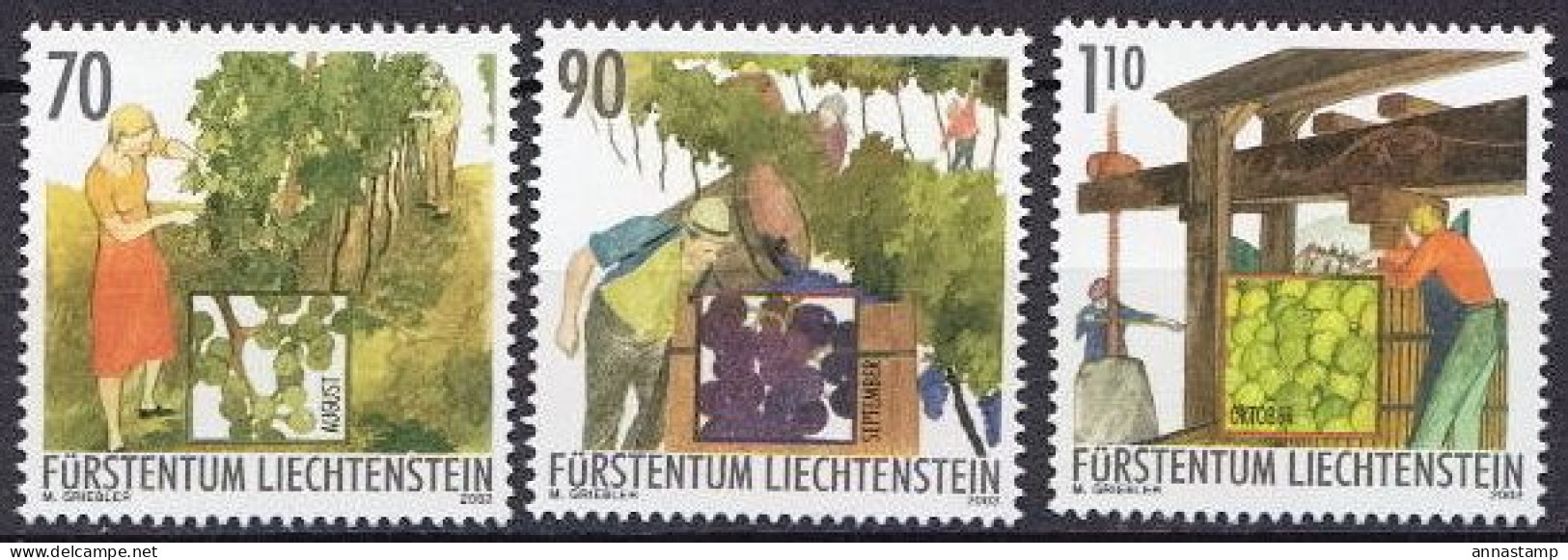 Liechtenstein MNH Sets - Fruits