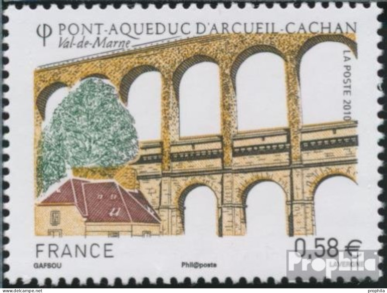 Frankreich 4964 (kompl.Ausg.) Postfrisch 2010 Tourismus - Unused Stamps