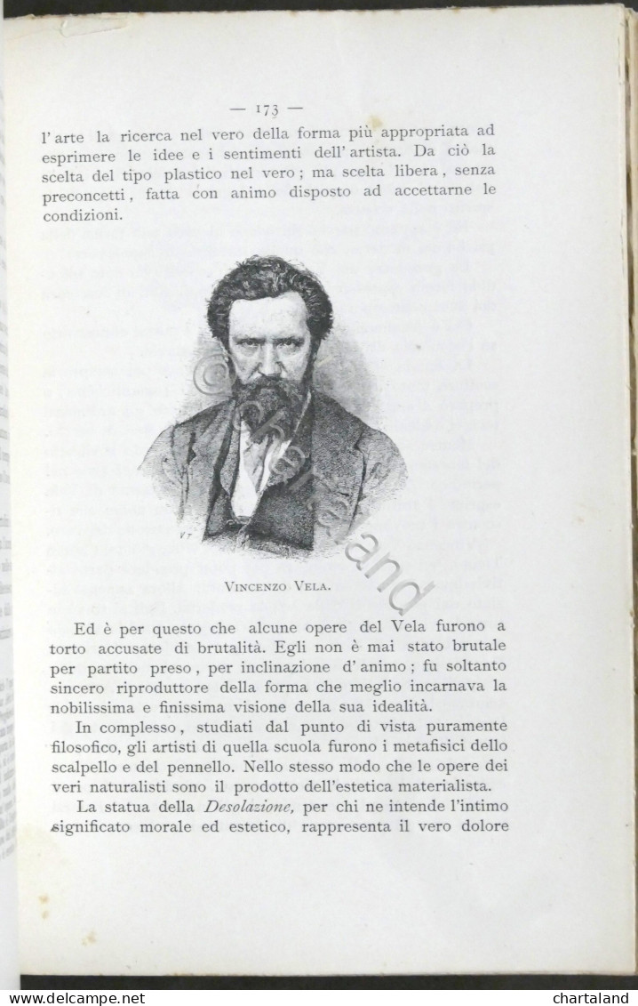 A. Stella Pittura E Scultura In Piemonte 1842-1891 - Catalogo Cronografico 1893 - Other & Unclassified