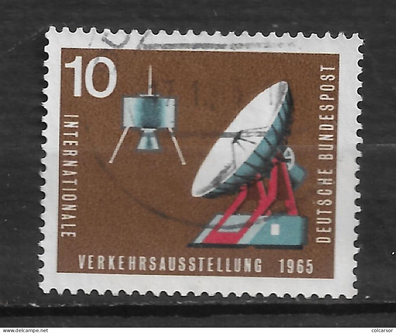 ALLEMAGNE   FÈDÉRALE N°  341 " EXPO INTER DES TRANSPORTS " - Used Stamps