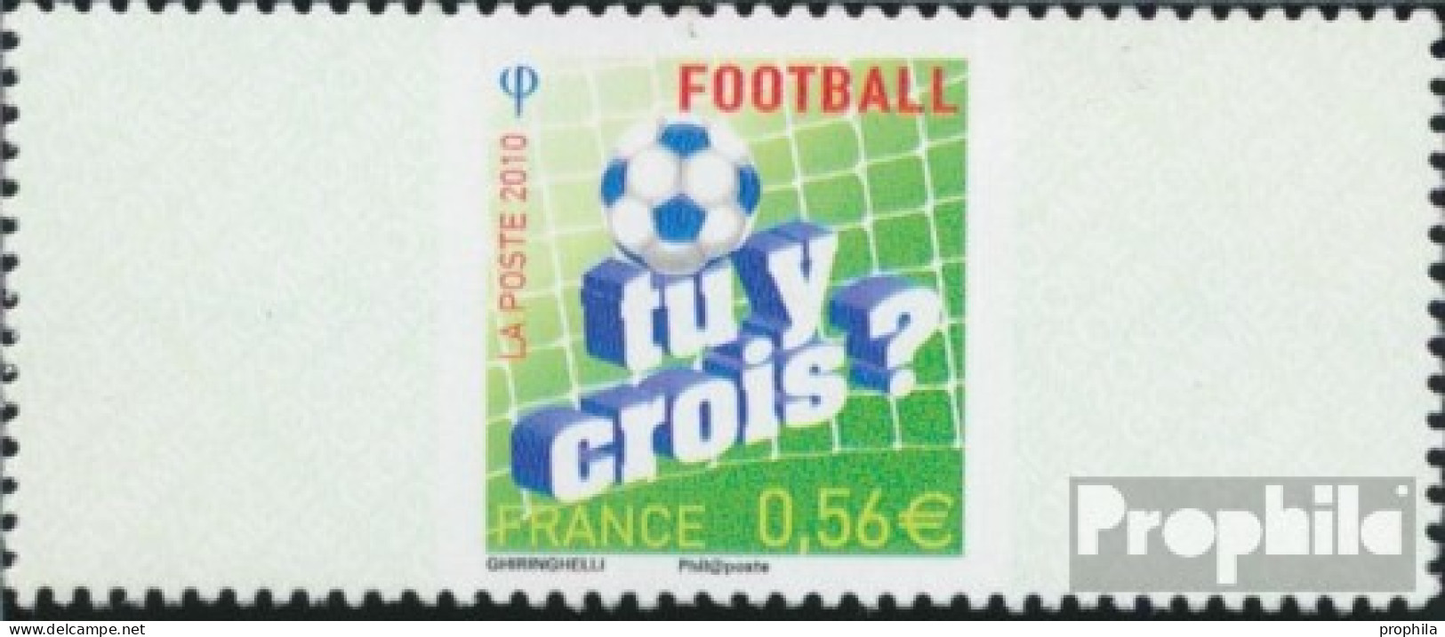 Frankreich 4938 (kompl.Ausg.) Postfrisch 2010 Fußball-WM10 Südafrika - Unused Stamps