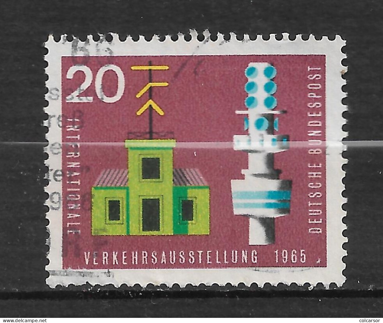 ALLEMAGNE   FÈDÉRALE N°  343 " EXPO INTER DES TRANSPORTS " - Used Stamps