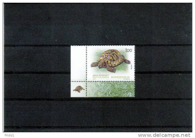 Makedonien / Macedonia 2012 Schildkroete / Turtle Postfrisch / Unmounted Mint - Nordmazedonien