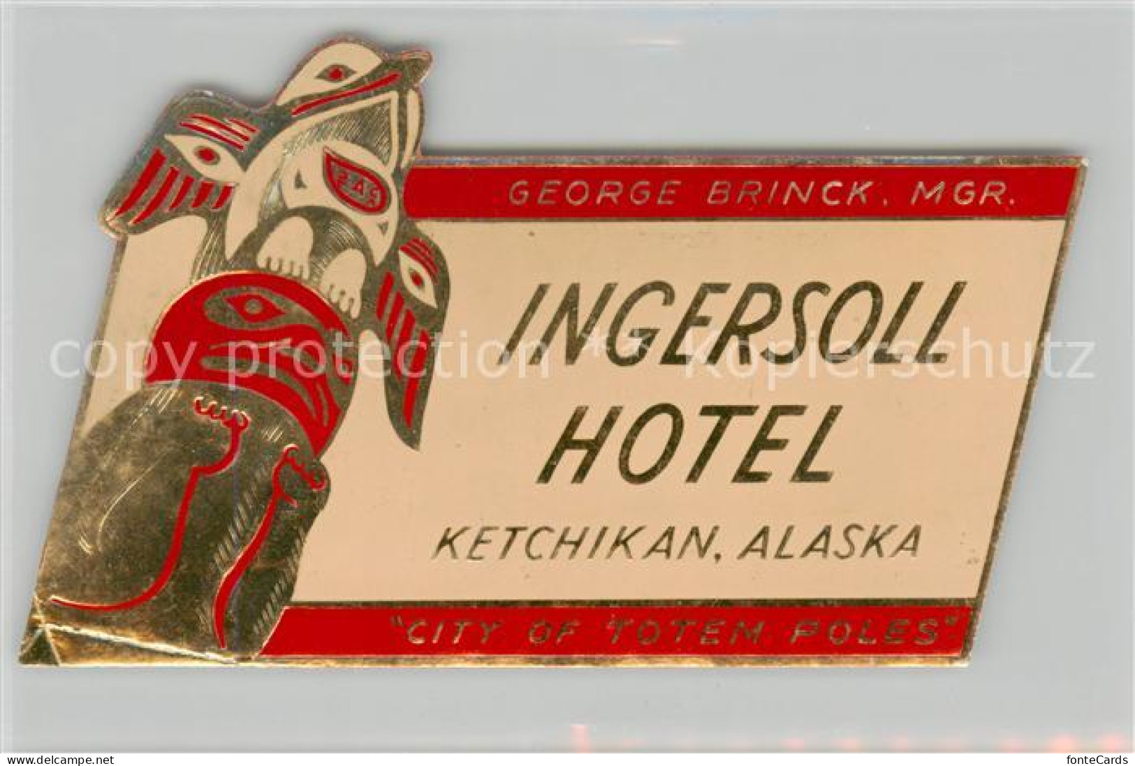 73798043 Ketchikan_Alaska_USA Ingersoll Hotel - Autres & Non Classés