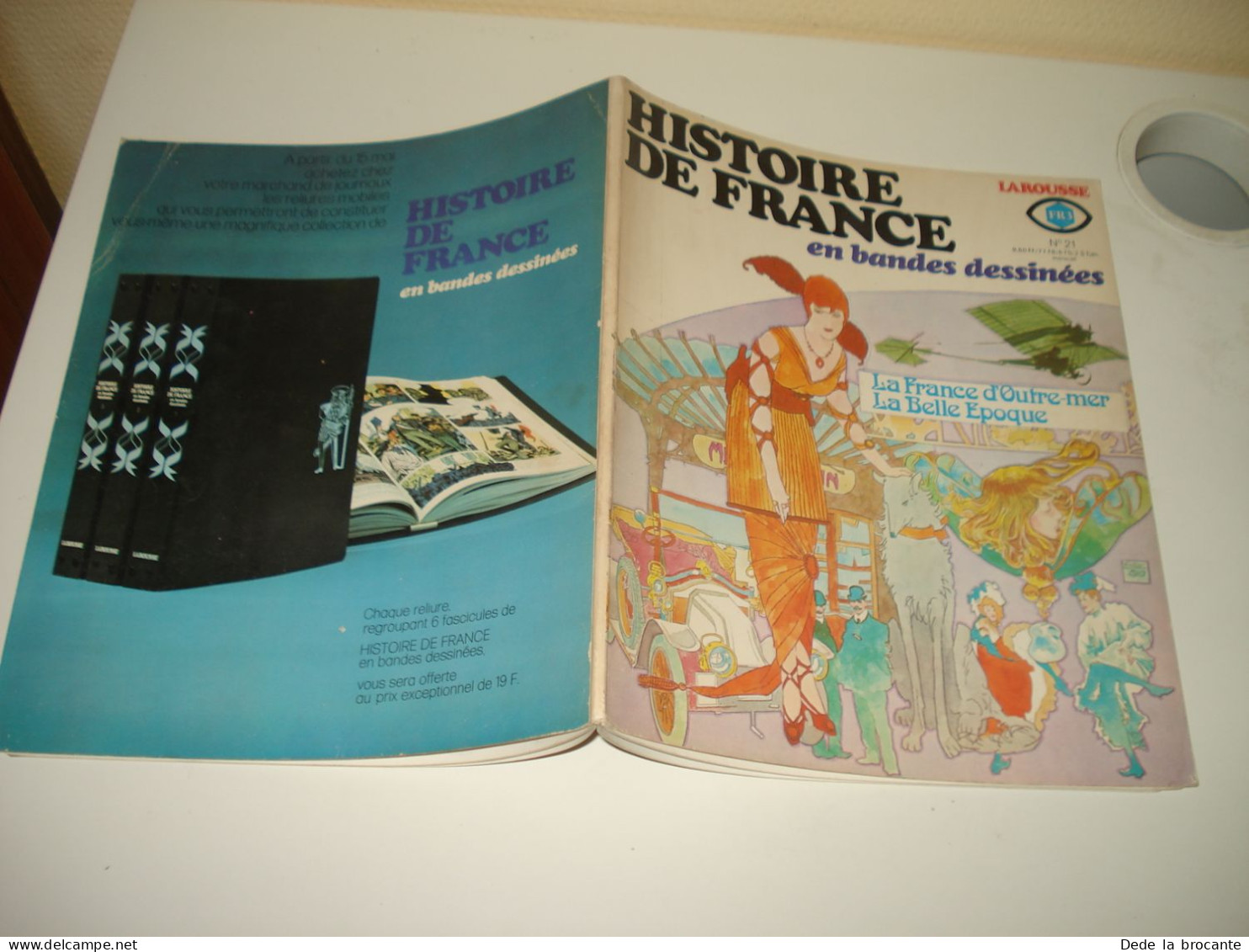 C55 / Histoire De France En BD N° 21 - Outre-mer + Belle époque - EO De 1978 - Sonstige & Ohne Zuordnung
