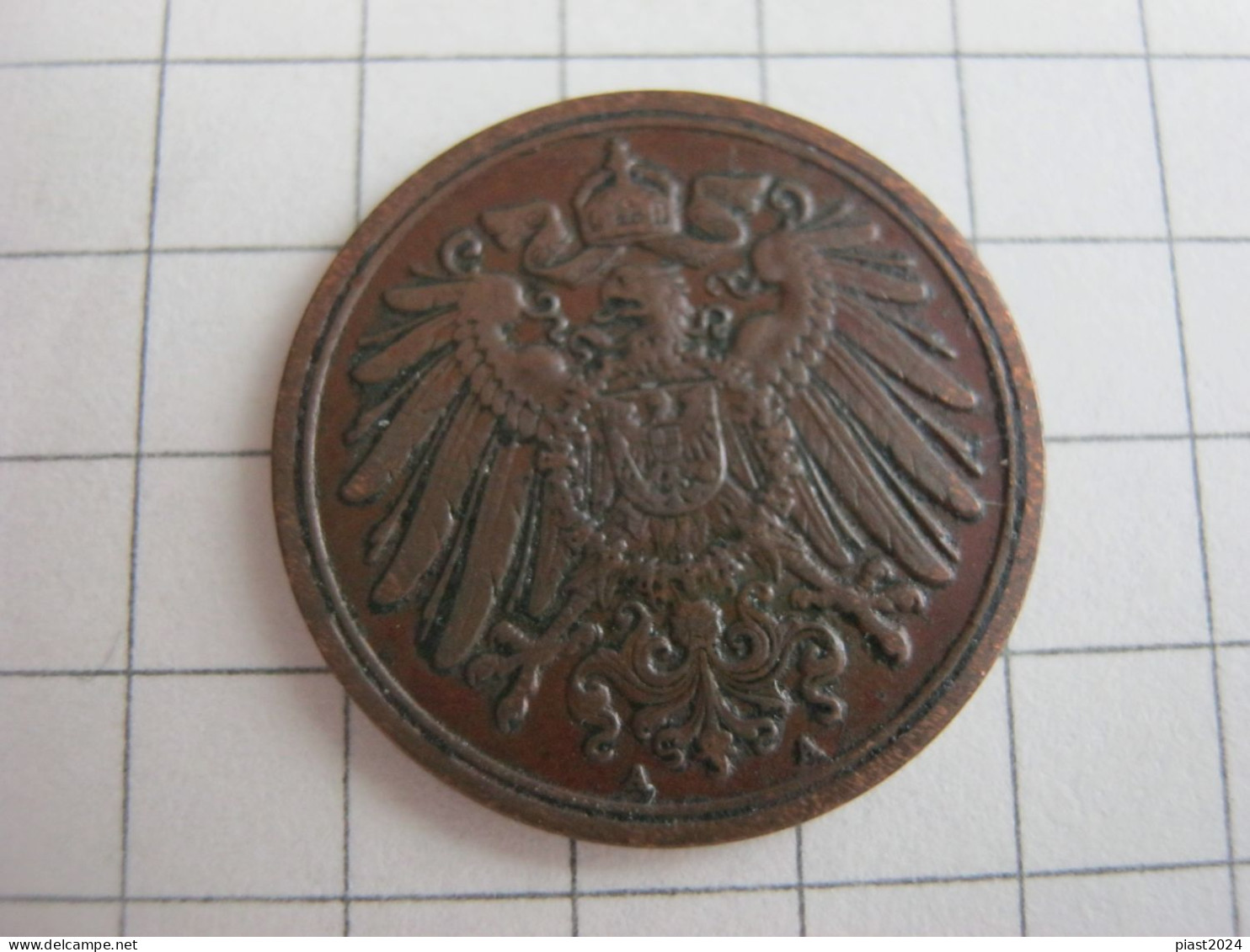 Germany 1 Pfennig 1908 A - 1 Pfennig