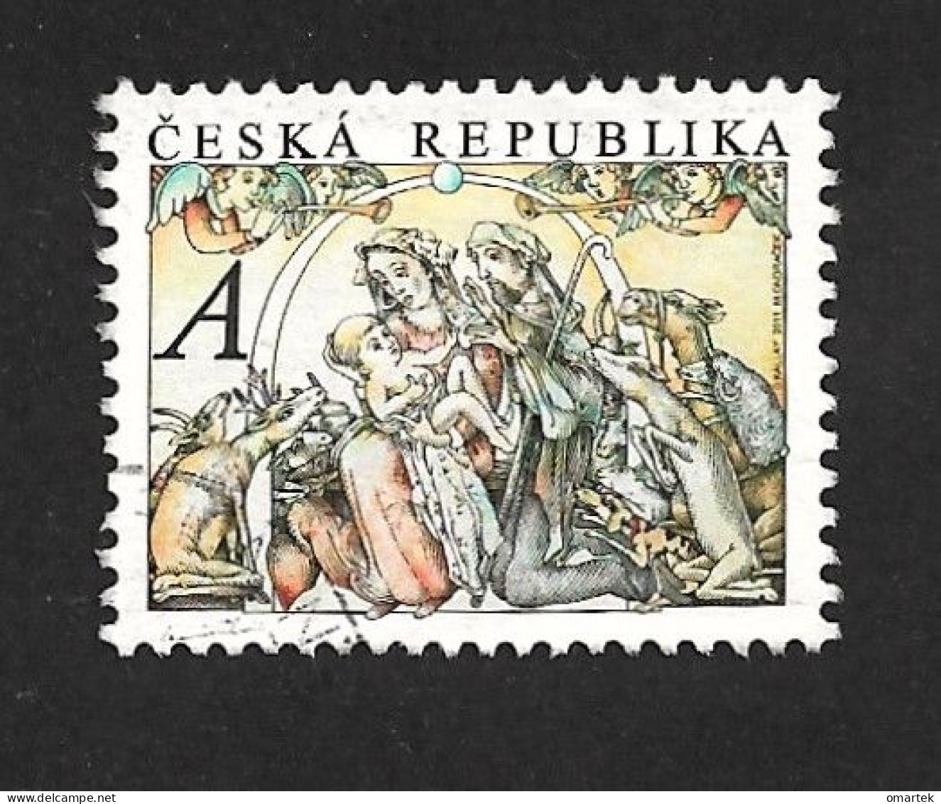 Czech Republic 2011 ⊙ Mi 706 Sc 3521 Christmas, Holy Family. Tschechische Republik C.4 - Used Stamps