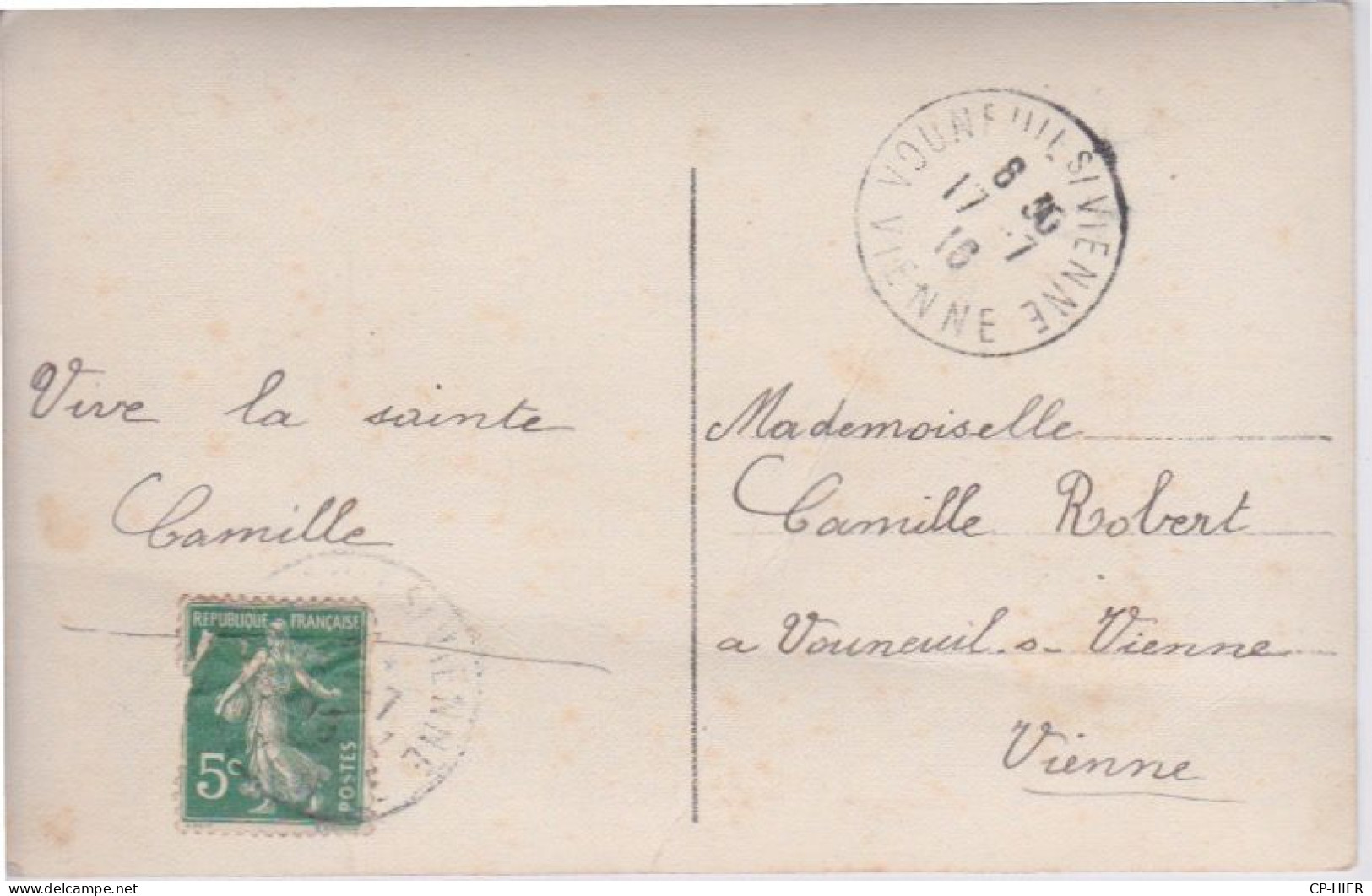 CPA - TIMBRE - LANGAGE DES TIMBRES - GUI - Francobolli (rappresentazioni)