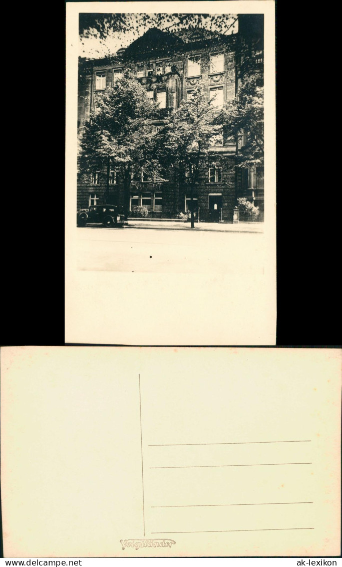 Ansichtskarte  Stadthaus Verzierte Fassade 1928 - Zu Identifizieren