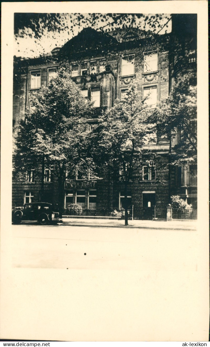 Ansichtskarte  Stadthaus Verzierte Fassade 1928 - A Identifier