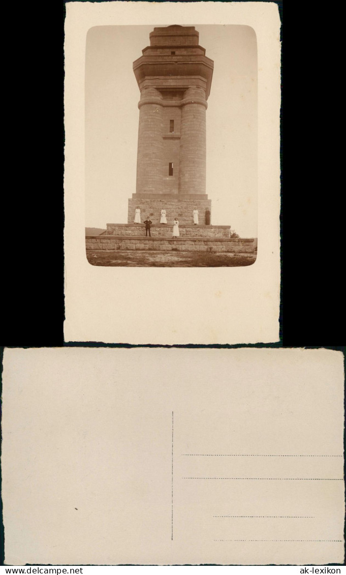 Foto Wolfenbüttel Bismarckturm Mann Und Frauen 1917 Privatfoto Foto - Wolfenbuettel